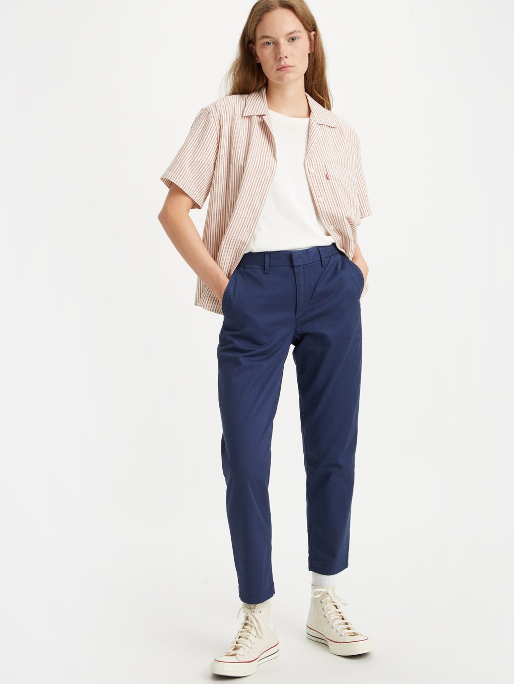 Levi's® 女款基本卡其褲