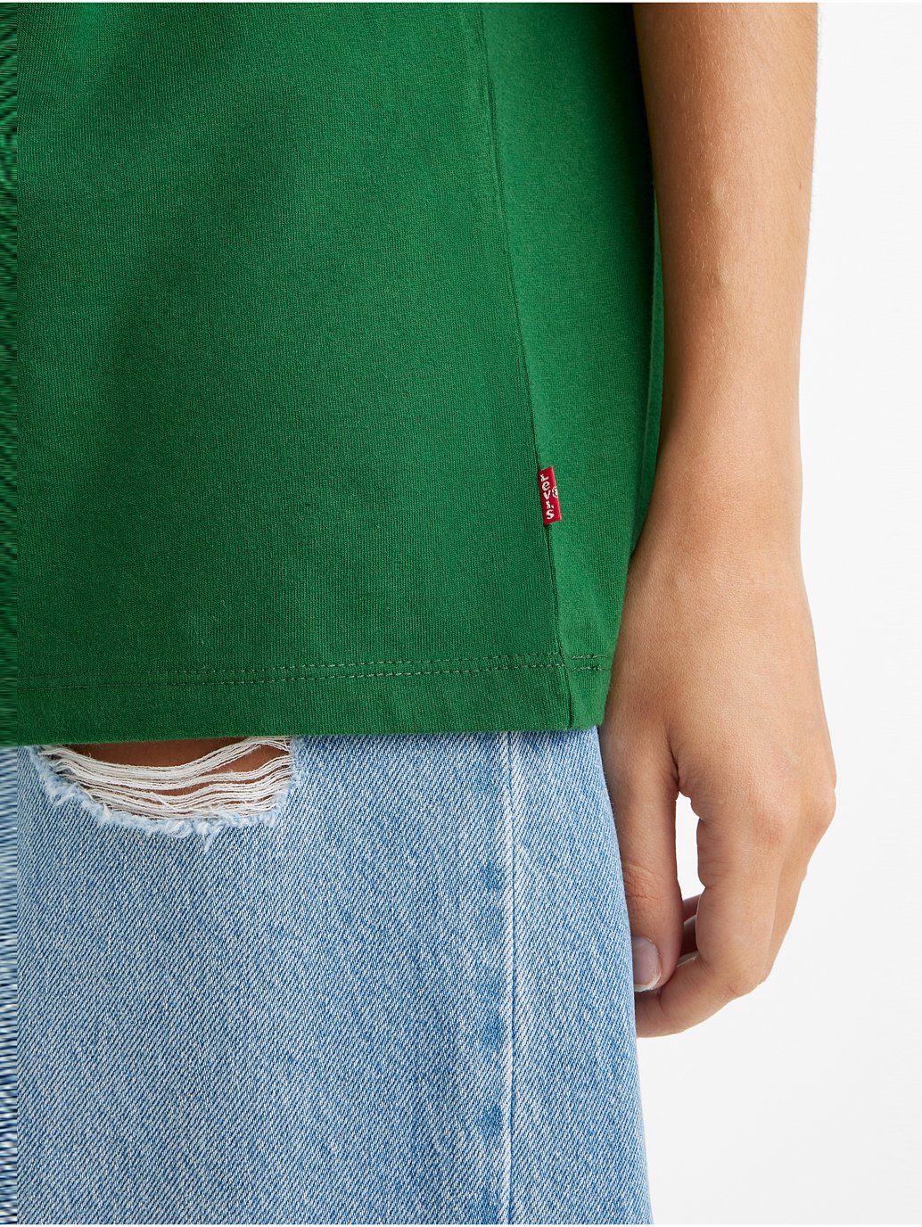 Levi's® 女士圖案短疊 T 卹