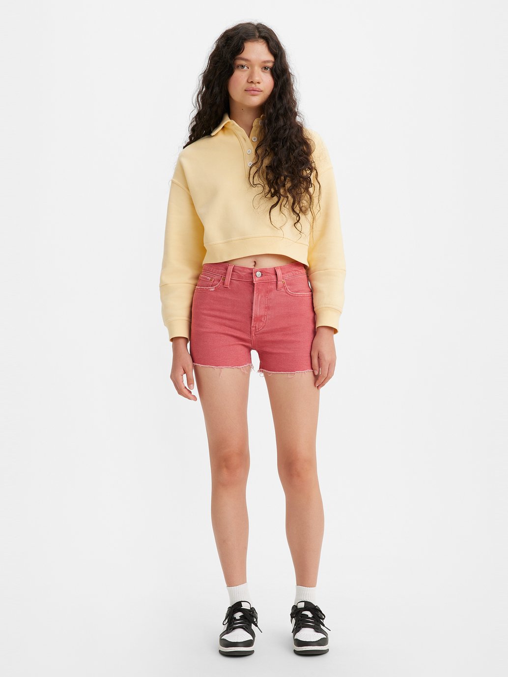 Levi's® 女士高腰短褲