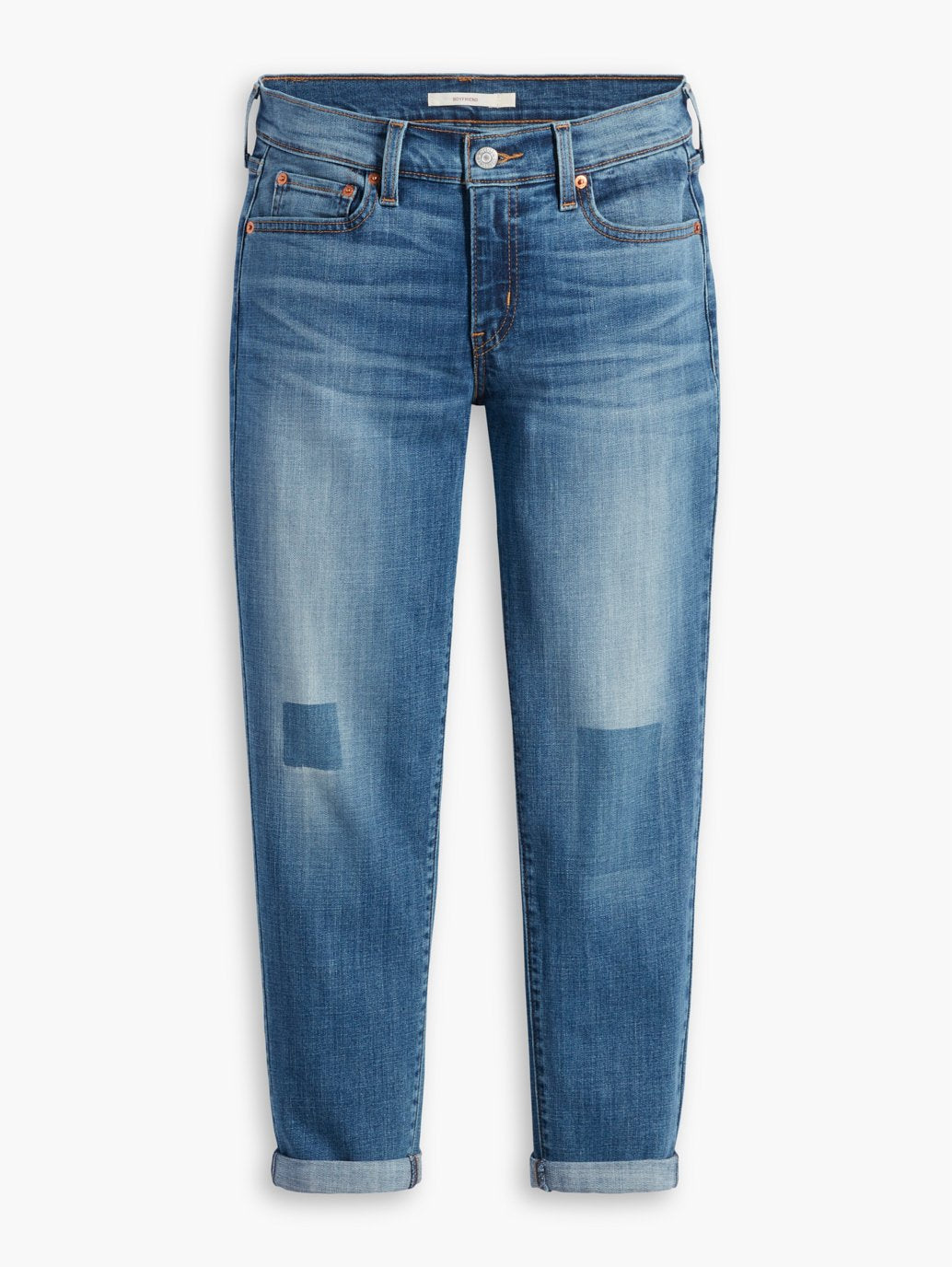 Levi's® 女式中腰男友風牛仔褲