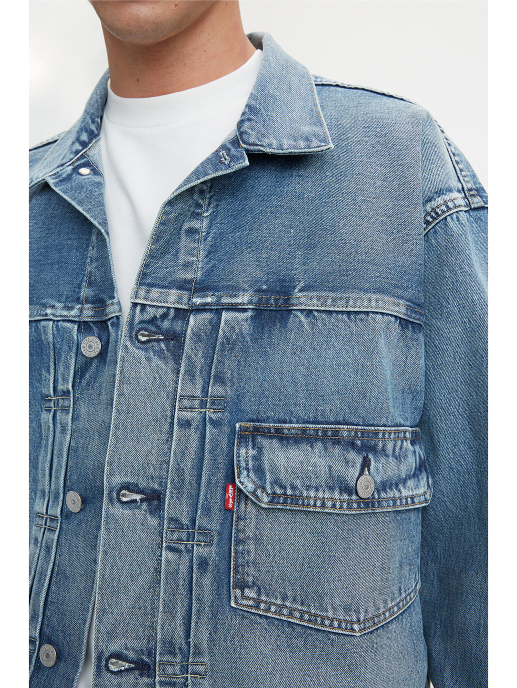 Levi's® X Beams Super Wide Trucker Jacket