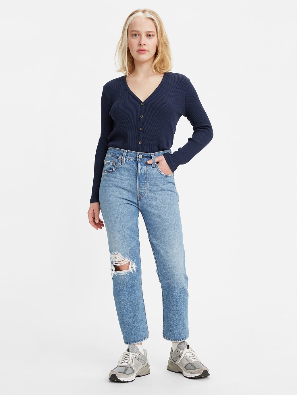 Levi's® 女式 501® Original 九分牛仔褲