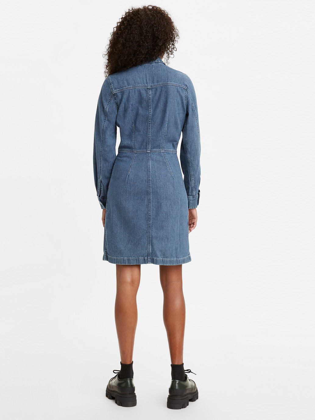 Levi's® 女款 Ellie 牛仔連身裙
