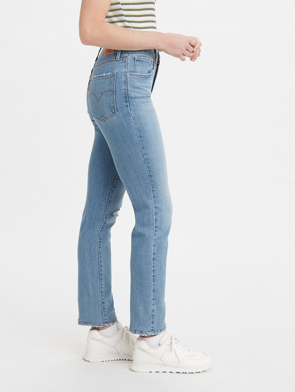 Levi's® 女式 724 高腰直筒牛仔褲