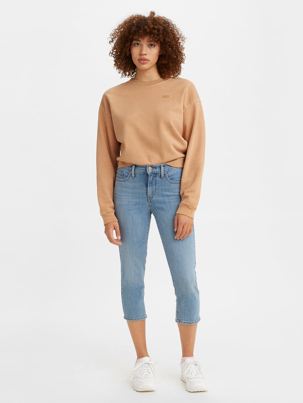 Levi's® 女士 311 塑形緊身七分褲