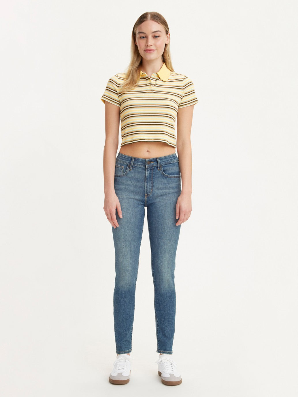 Levi's® 女款 721 高腰緊身牛仔褲