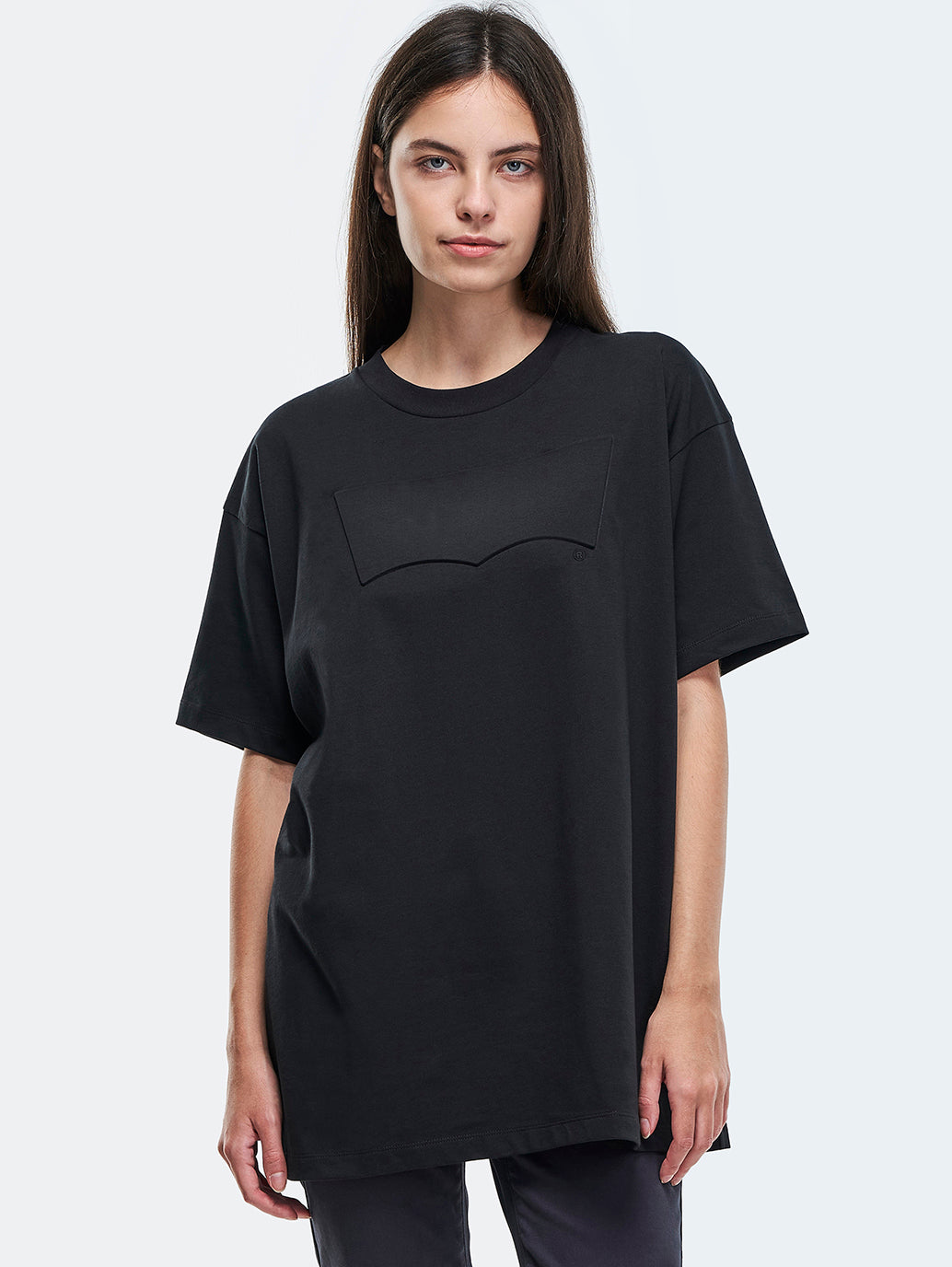 Levi's® 女款鈷藍色圖案 T 卹