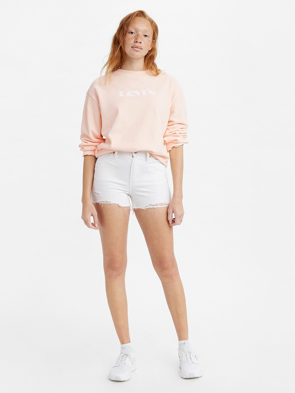 Levi's® 女士高腰短褲