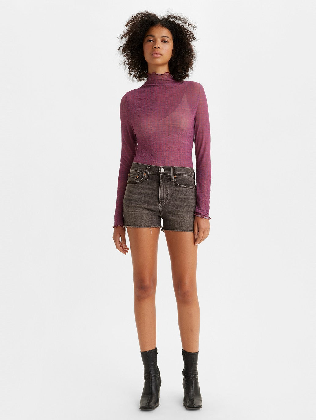 Levi's® 女士高腰短褲