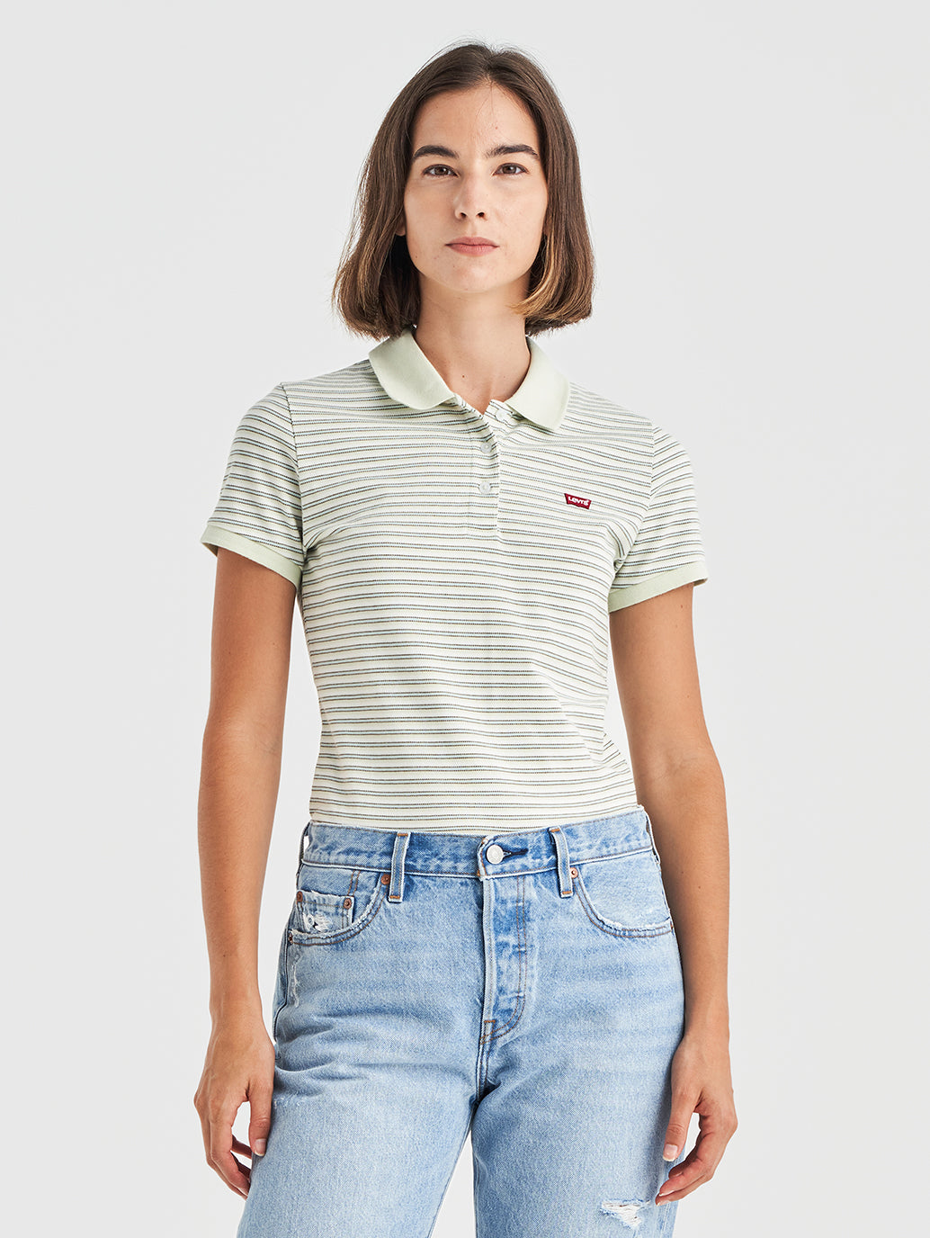 Levi's® 女士修身 Polo 衫