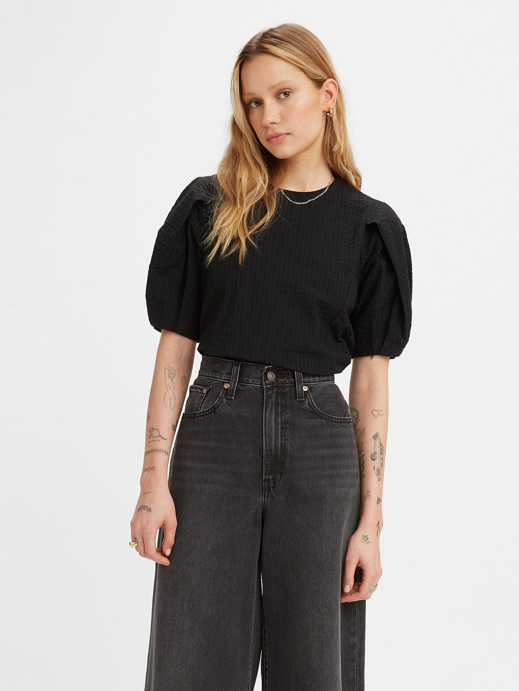 Levi's® 女款 Zaida 雕塑襯衫