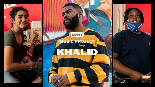 KHALID KICKS OFF AN ALL NEW LEVI'S® MUSIC PROJECT