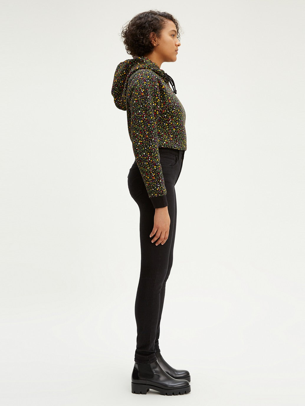 Levi's® 女款 721 高腰緊身牛仔褲