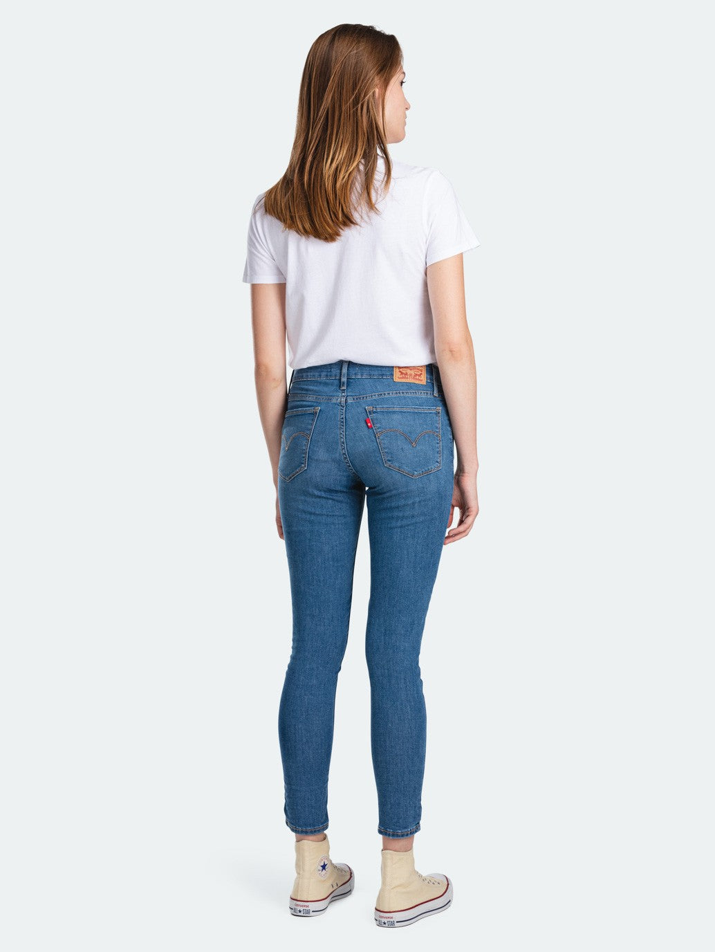 Levi's® 711 緊身九分牛仔褲