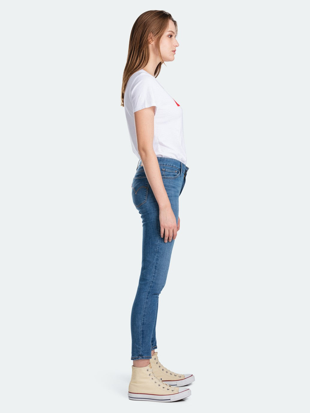 Levi's® 711 緊身九分牛仔褲