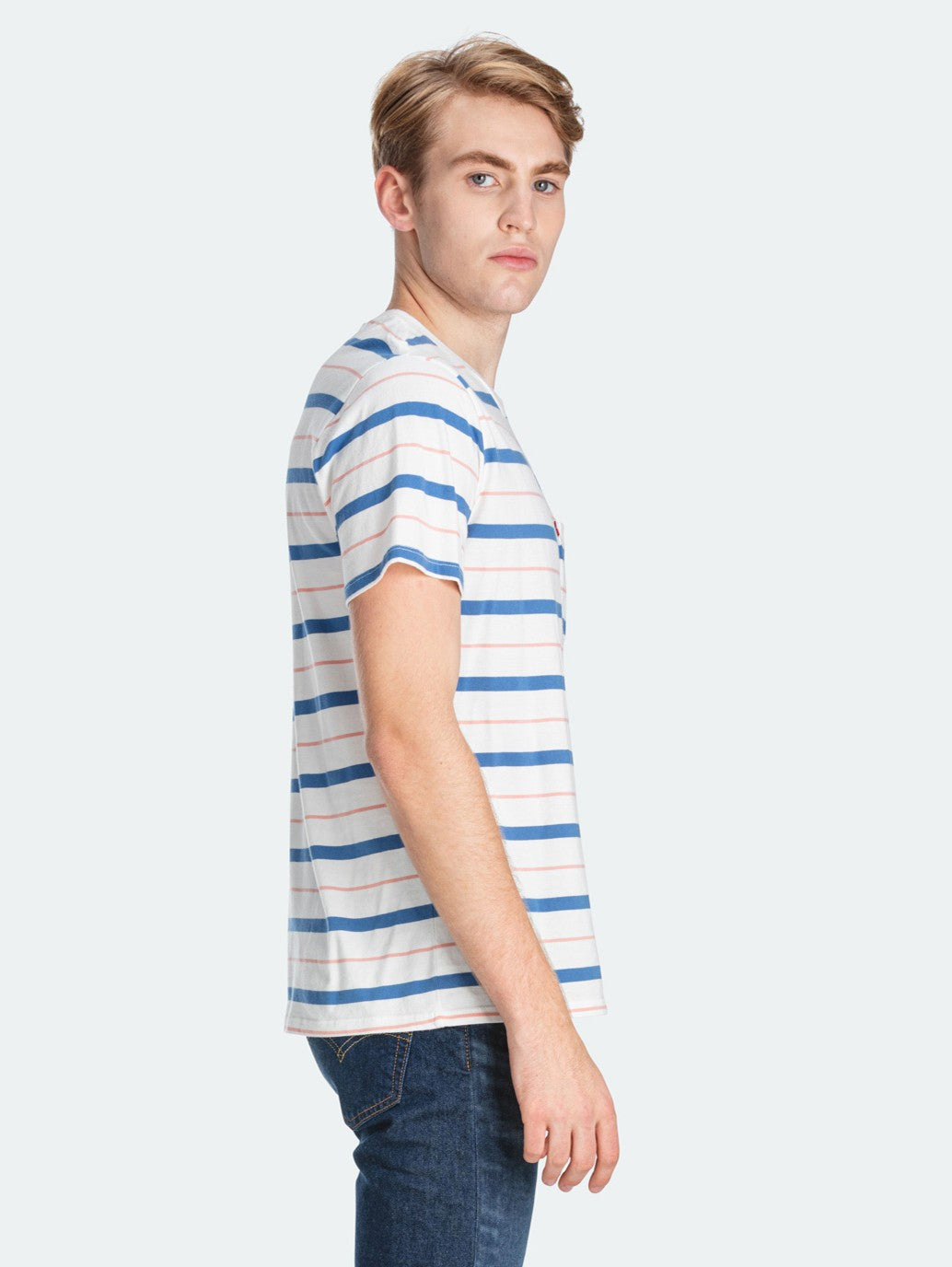 Levi's® SS 經典口袋 T 卹