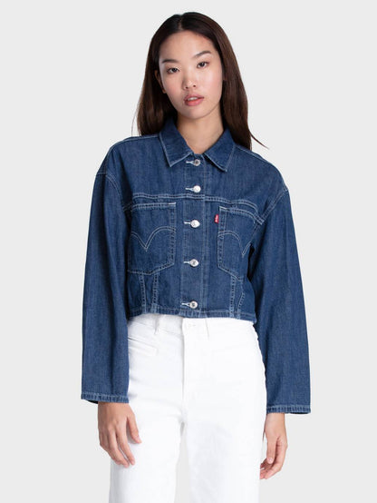 Levi's® Cropped Cool Trucker Jacket