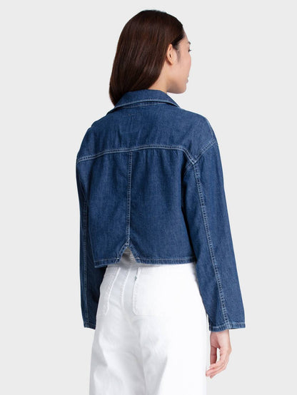 Levi's® Cropped Cool Trucker Jacket