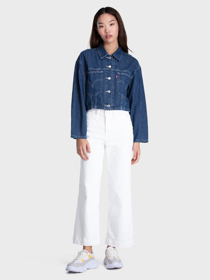 Levi's® Cropped Cool Trucker Jacket