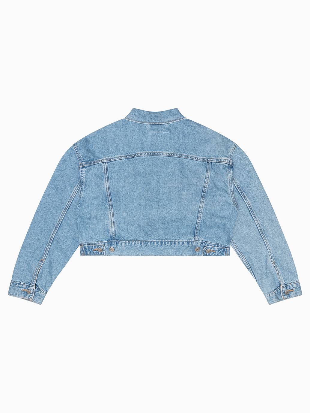 Levi's® Cropped Dad Trucker Jacket