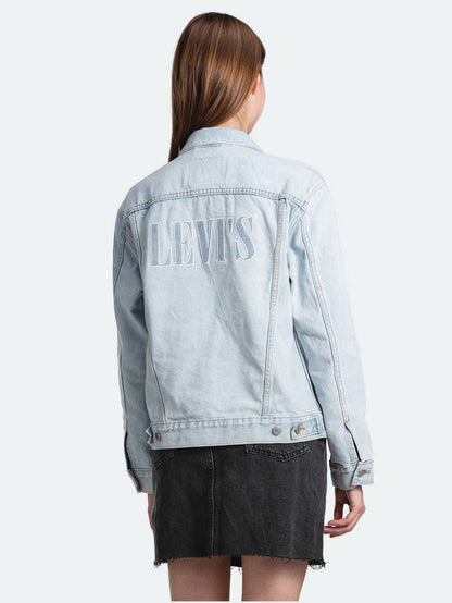 Levi's® 女式前男友卡車司機夾克