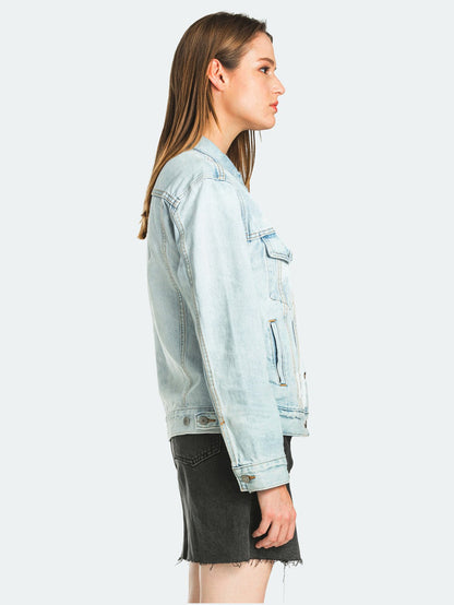Levi's® 女式前男友卡車司機夾克