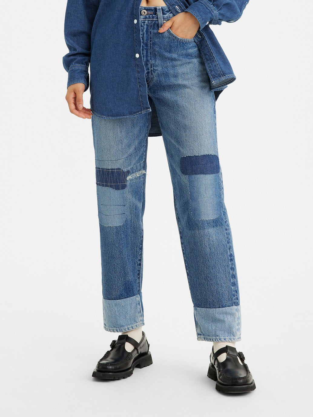 Levi's® 日本製女式直筒牛仔褲