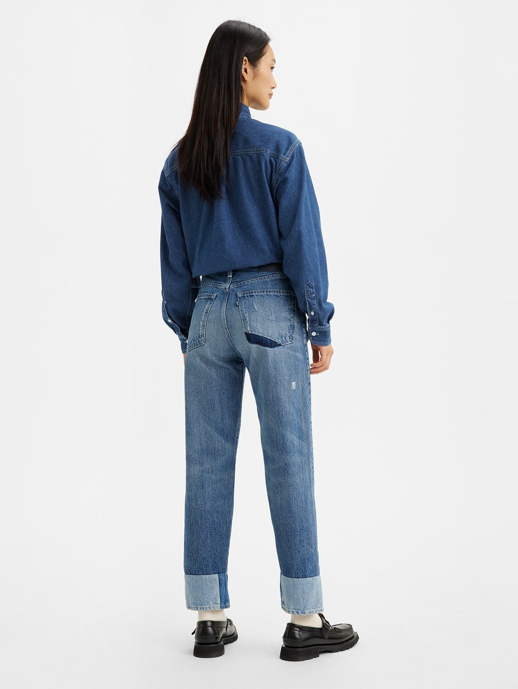 Levi's® 日本製女式直筒牛仔褲