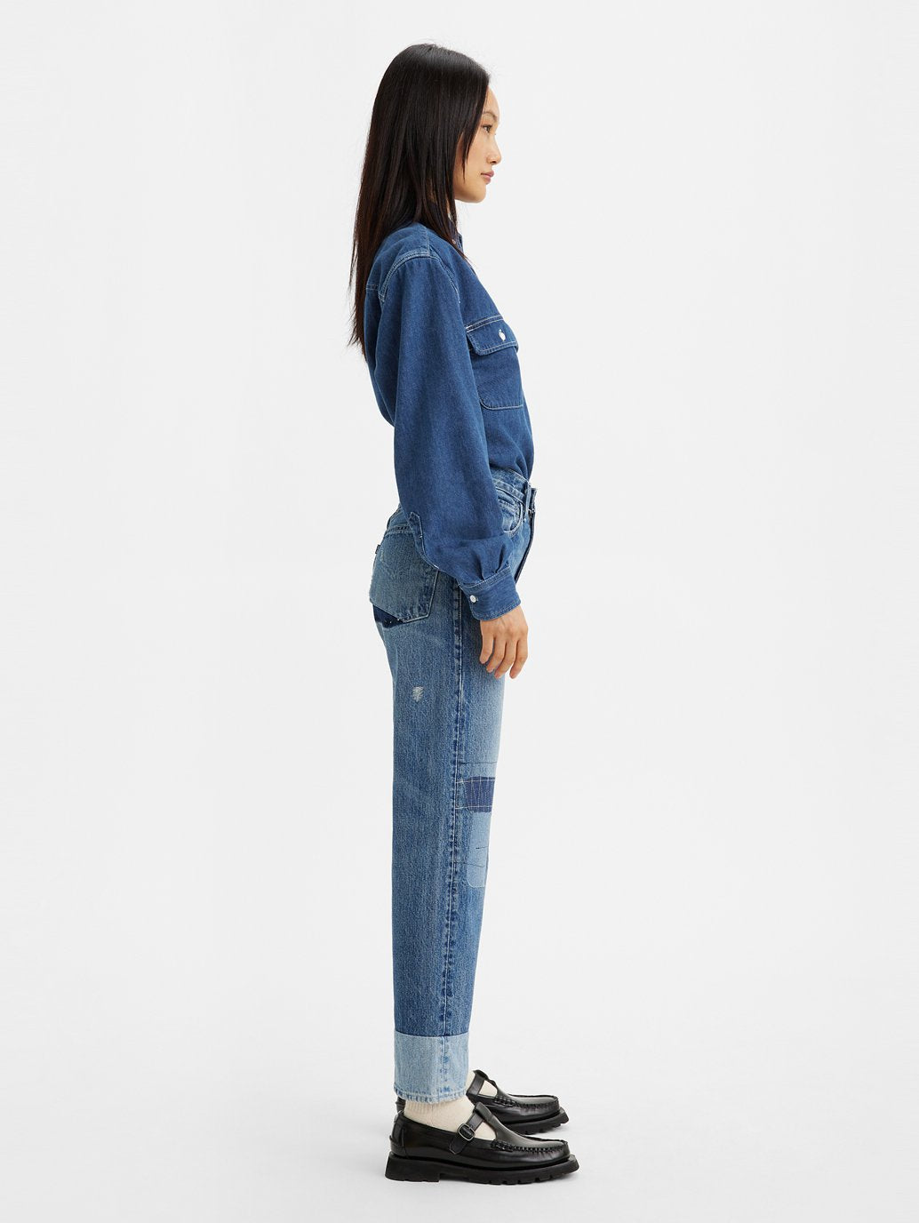 Levi's® 日本製女式直筒牛仔褲