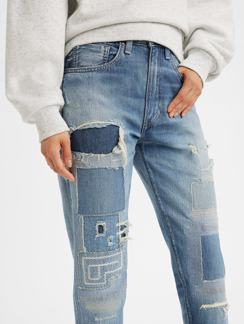 Levi's® Made &amp; Crafted® 女款高腰男友風牛仔褲