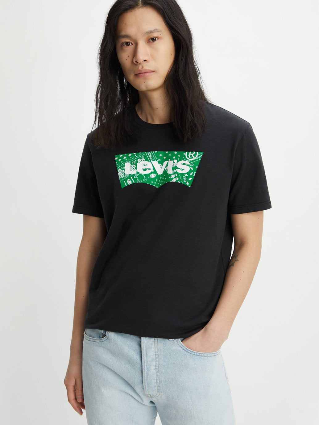 Levi's® 男士經典圖案 T 卹