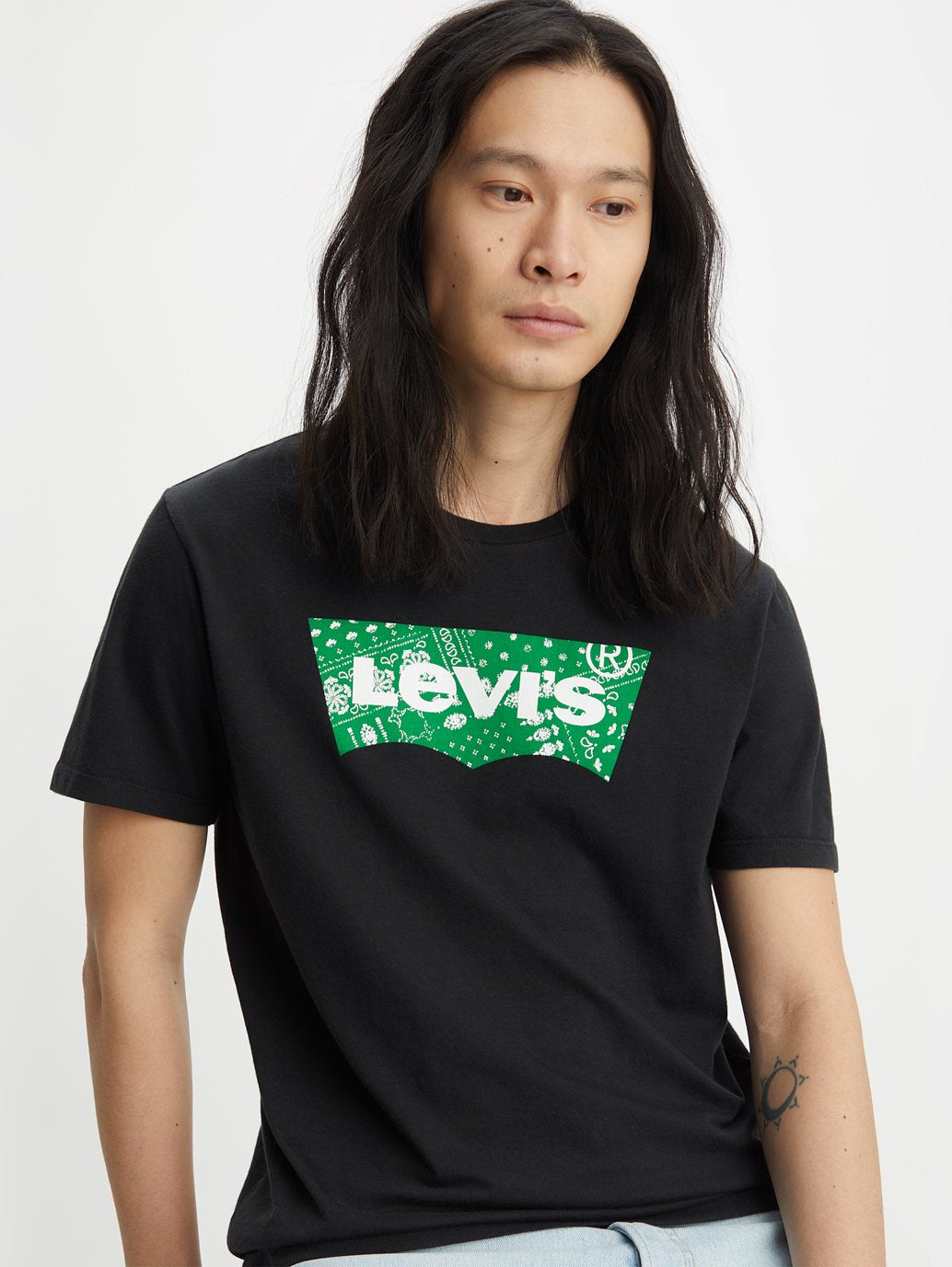 Levi's® 男士經典圖案 T 卹