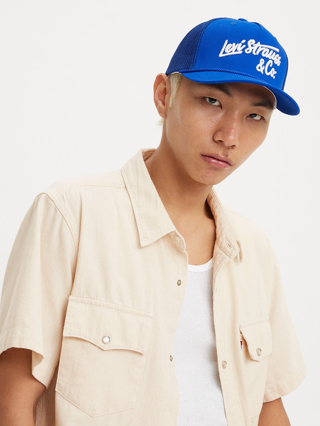 Levi's® Men's Embroidered Flexfit® Trucker Cap