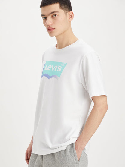 Levi's® 男士寬鬆短袖圖案 T 卹