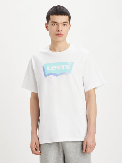 Levi's® 男士寬鬆短袖圖案 T 卹