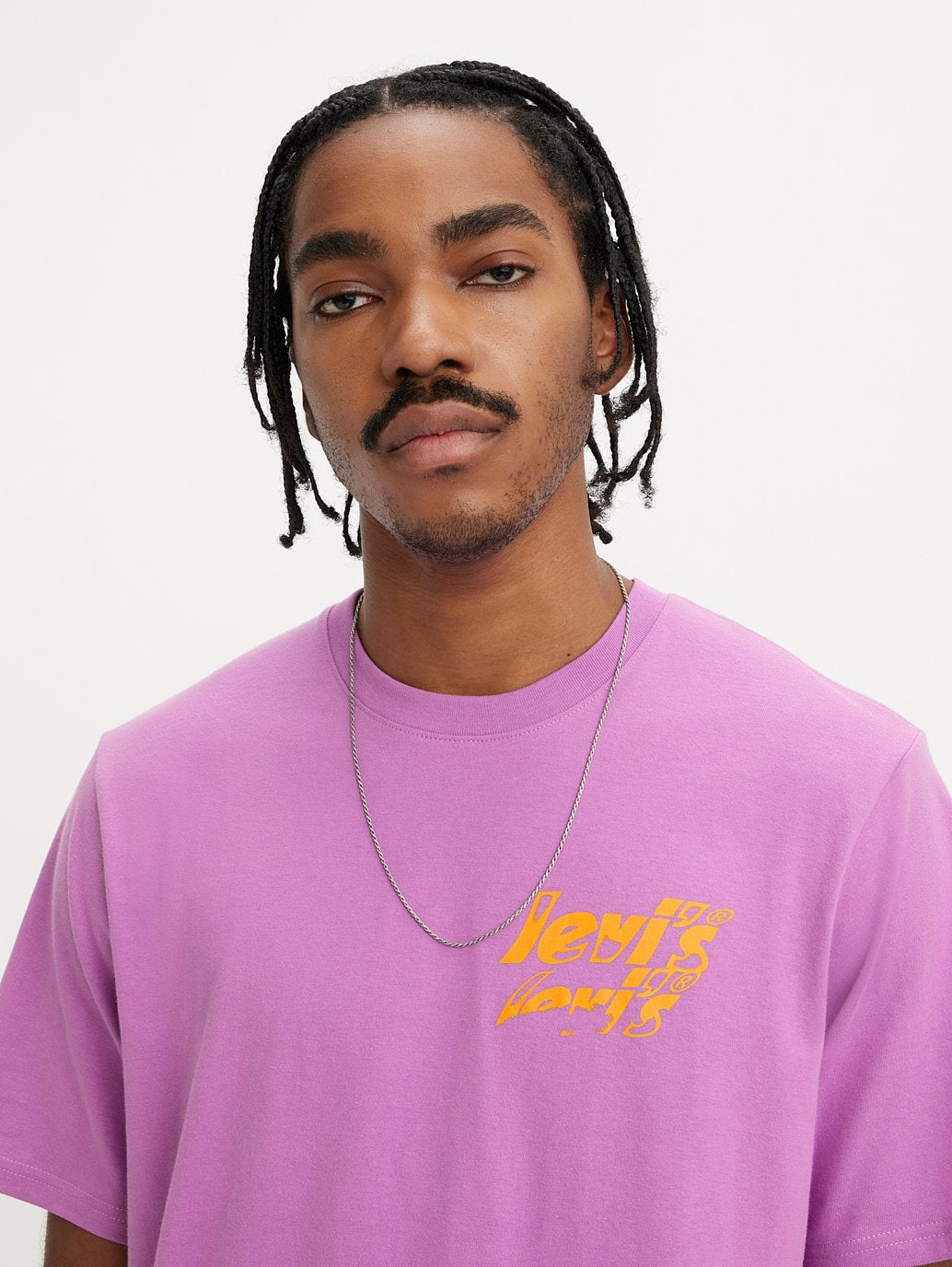 Levi's® 男士寬鬆短袖圖案 T 卹