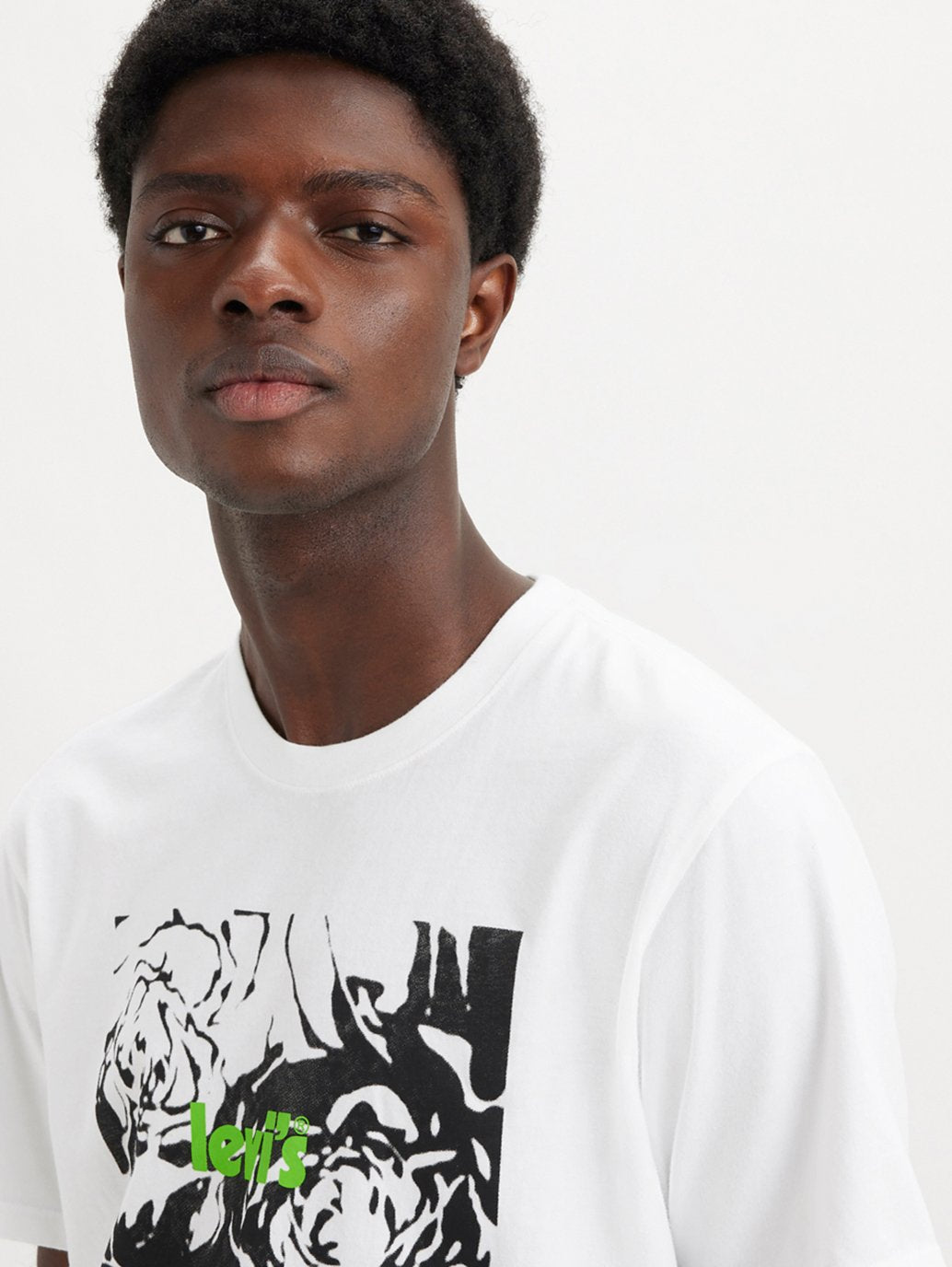 Levi's® 男士寬鬆短袖圖案 T 卹