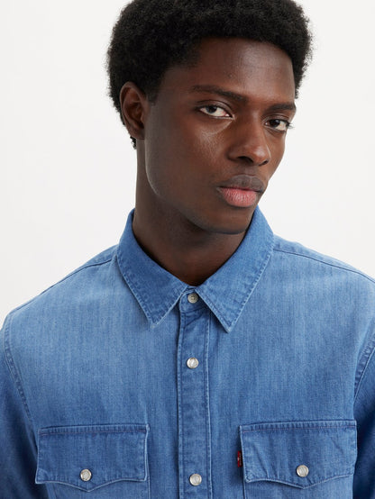 Levi's® Men's Short-Sleeve Relaxed Fit Western Shirt