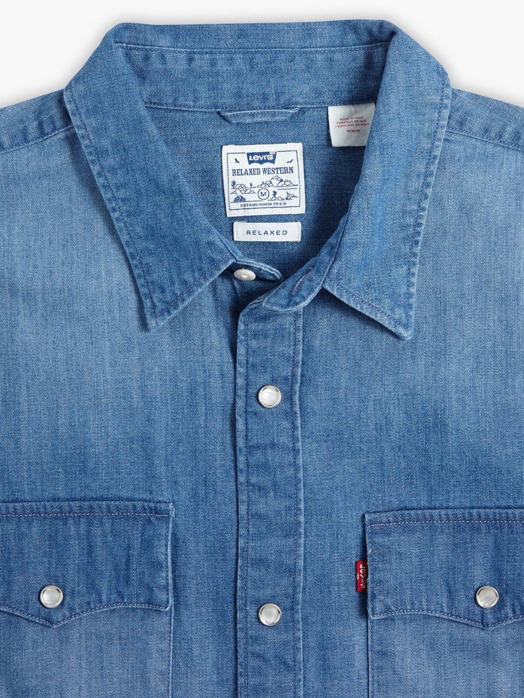 Levi's® Men's Short-Sleeve Relaxed Fit Western Shirt