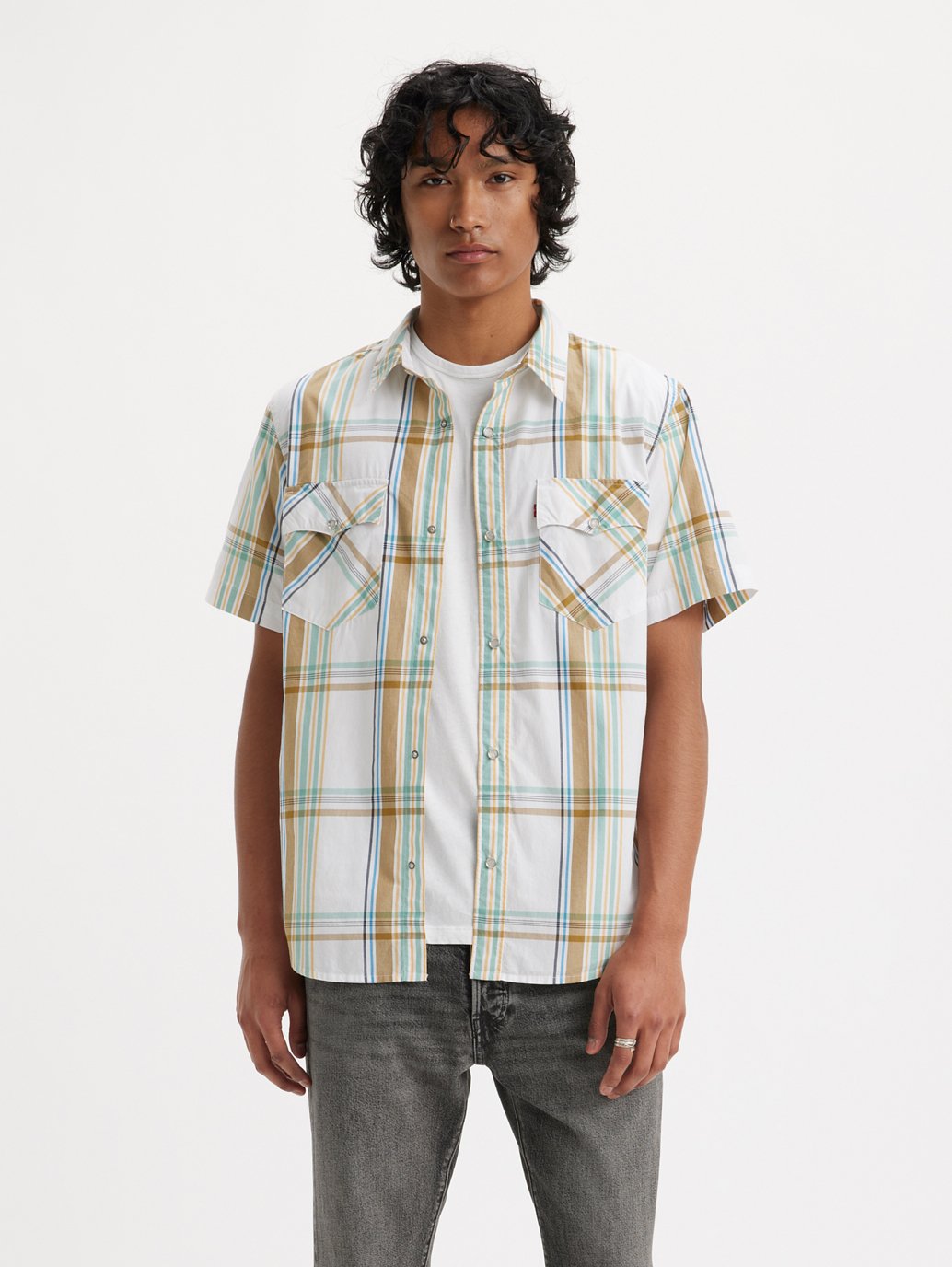 Levi's® Men's Short-Sleeve Relaxed Fit Western Shirt