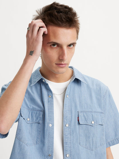Levi's® Men's Short-Sleeve Relaxed Fit Western Shirt