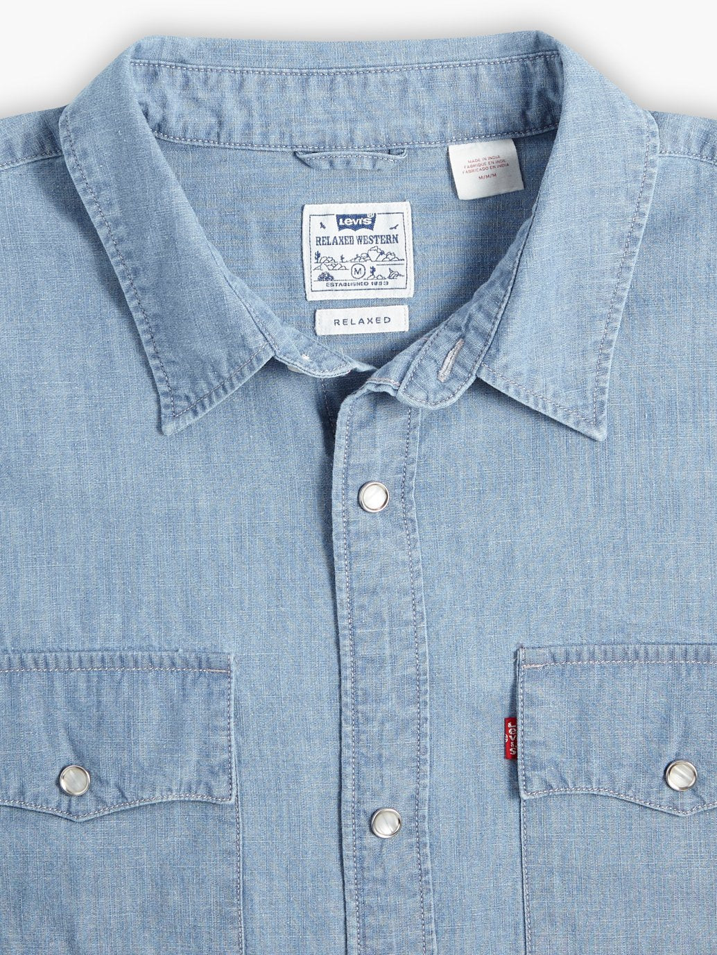 Levi's® Men's Short-Sleeve Relaxed Fit Western Shirt