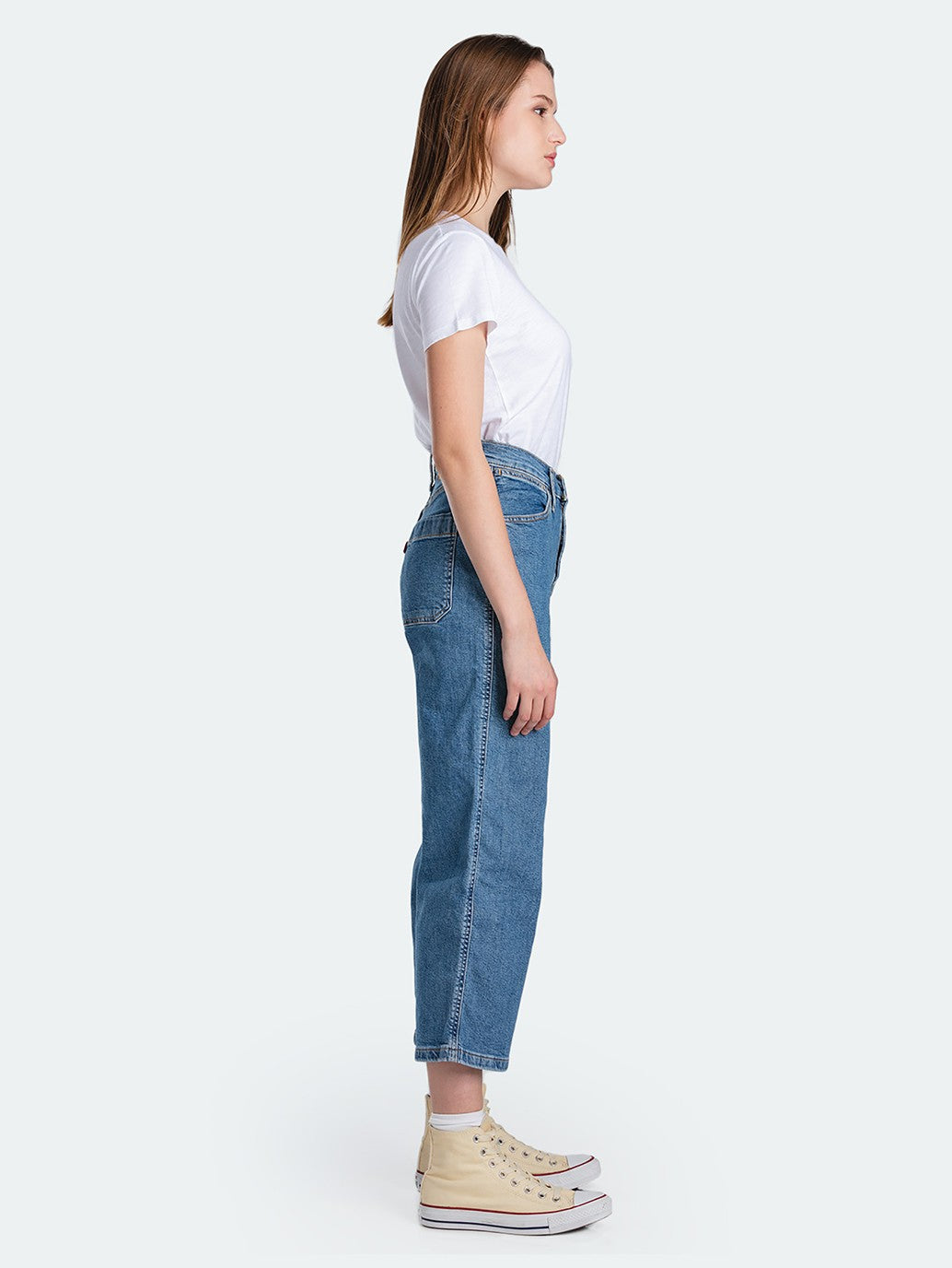 Levi's® Mile High 紐扣闊腿牛仔褲