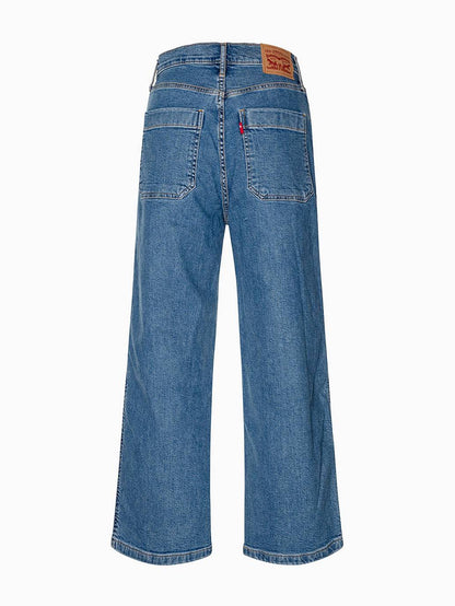 Levi's® Mile High 紐扣闊腿牛仔褲