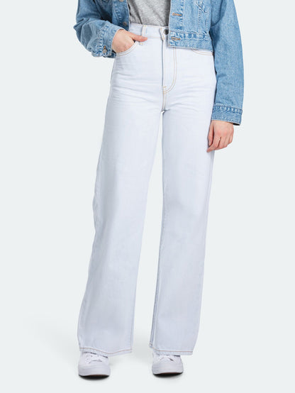 Levi's® Ribcage 闊腿牛仔褲