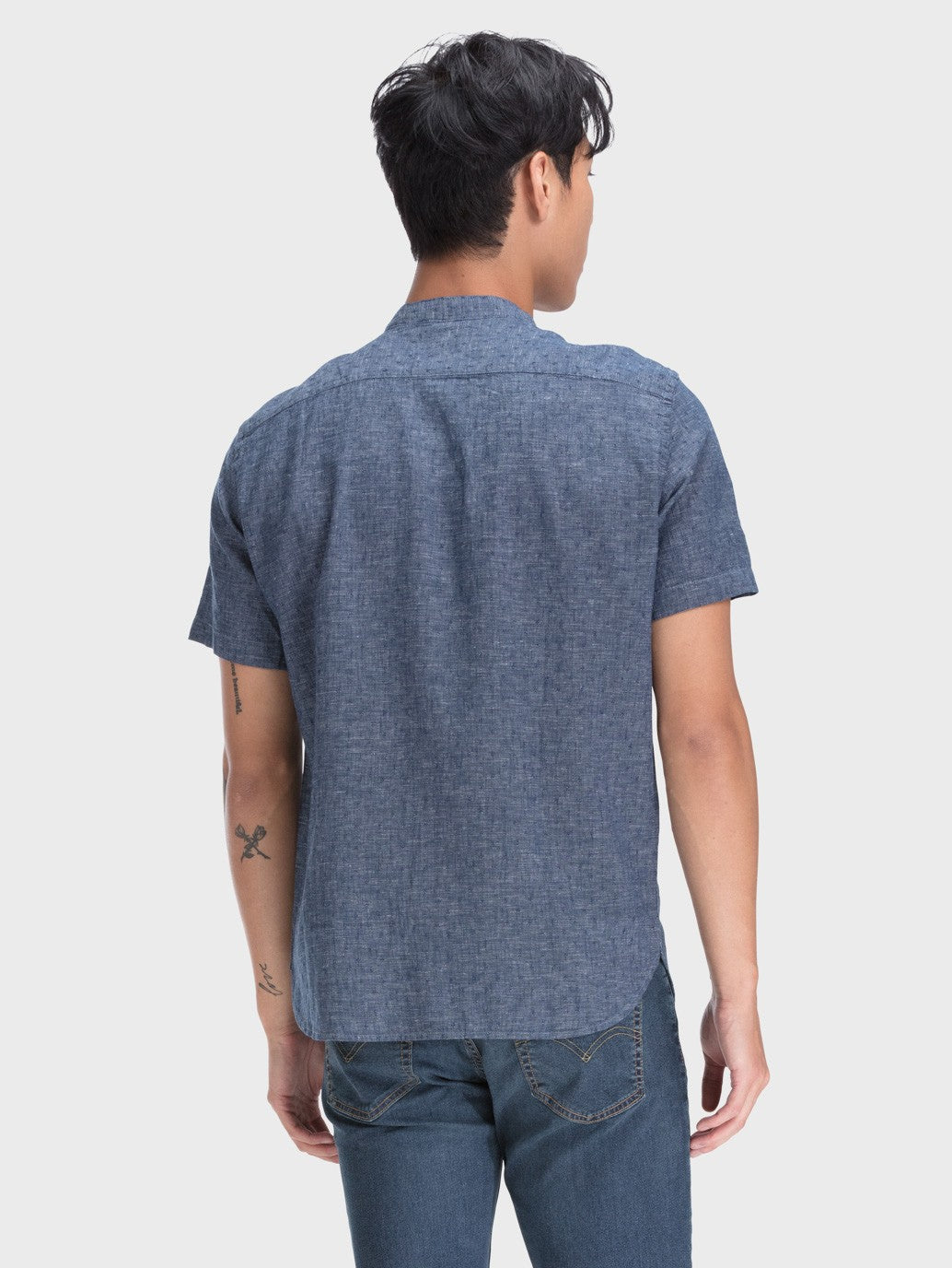 Levi's® SS Mandarin Collar Shirt