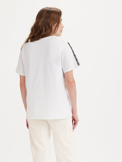 Levi's® Silvertab® 女用黑色圖案 T 卹