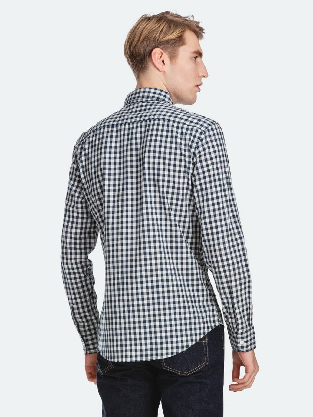 Slim Fit Classic One Pocket Shirt