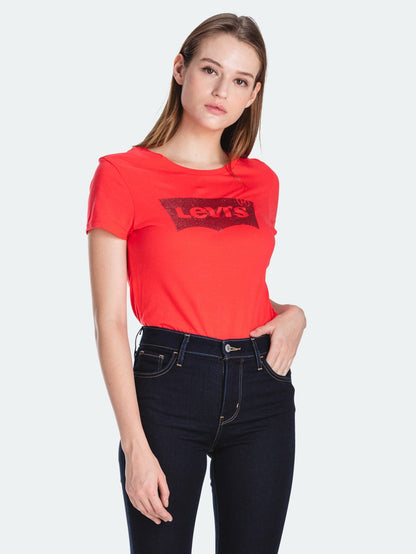 Levi's® 修身圖案 T 卹