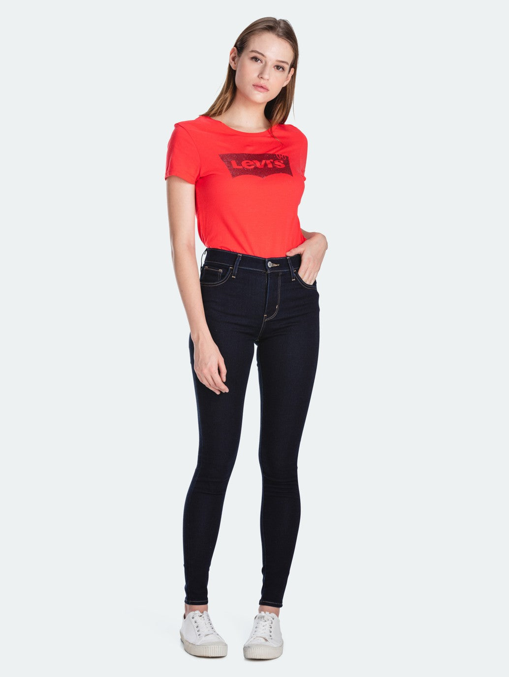 Levi's® 修身圖案 T 卹